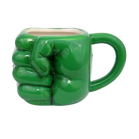 INCREDIBLE HULK Incredible Hulk mughulkfistsmash Incredible Hulk Hulk Fist Smash Scupled Mug mughulkfistsmash